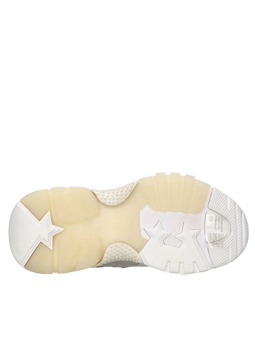 Sneakers modello Addict in pelle e tessuto ASH | ADDICT NUBUCK-MESH DRAGONBIANCO-GRIGIO